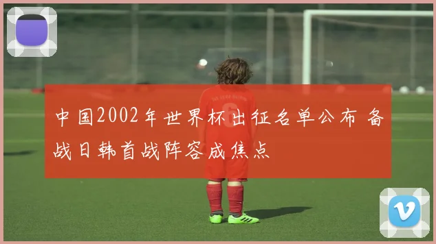 中国2002年世界杯出征名单公布 备战日韩首战阵容成焦点